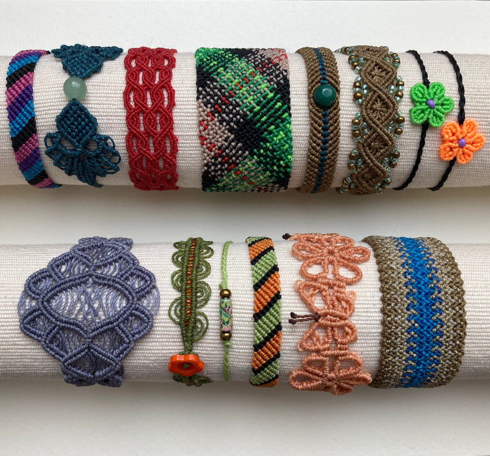 Macramé creation 1